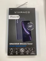 IPhone XR Silicone Cover Schwarz Black