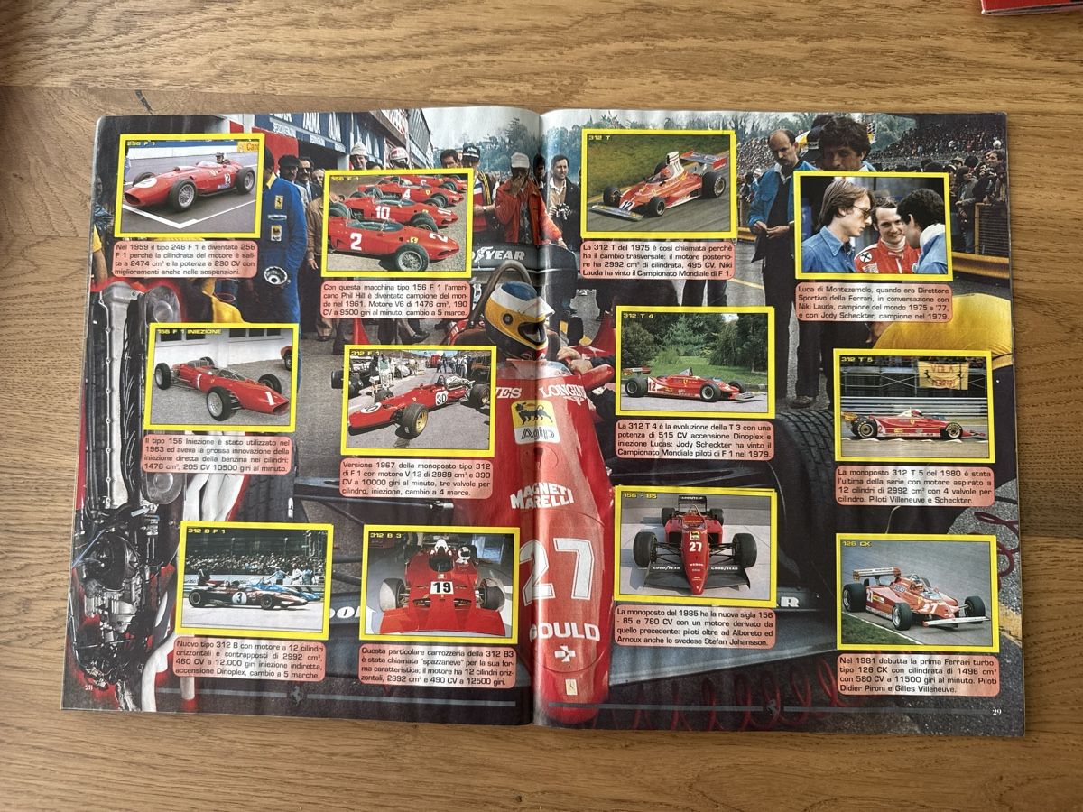 Panini Album: Ferrari Album Panini – Usato da Biel Bienne venduto da Fgregorio 5