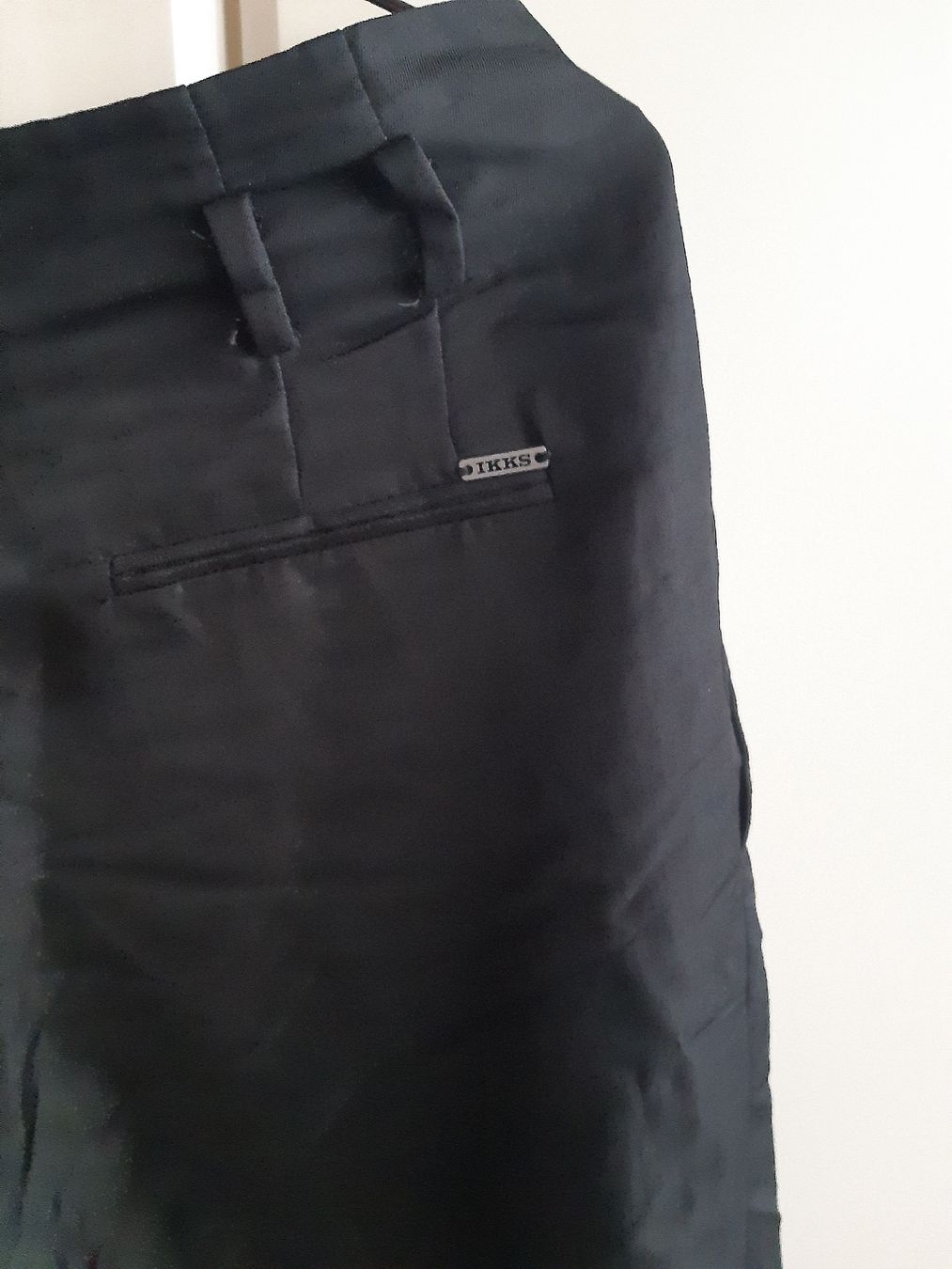 IKKS Pantaloni: IKKS - Pantalon large T36 noir – Usato da Cressier - NE venduto da bloomydays 1