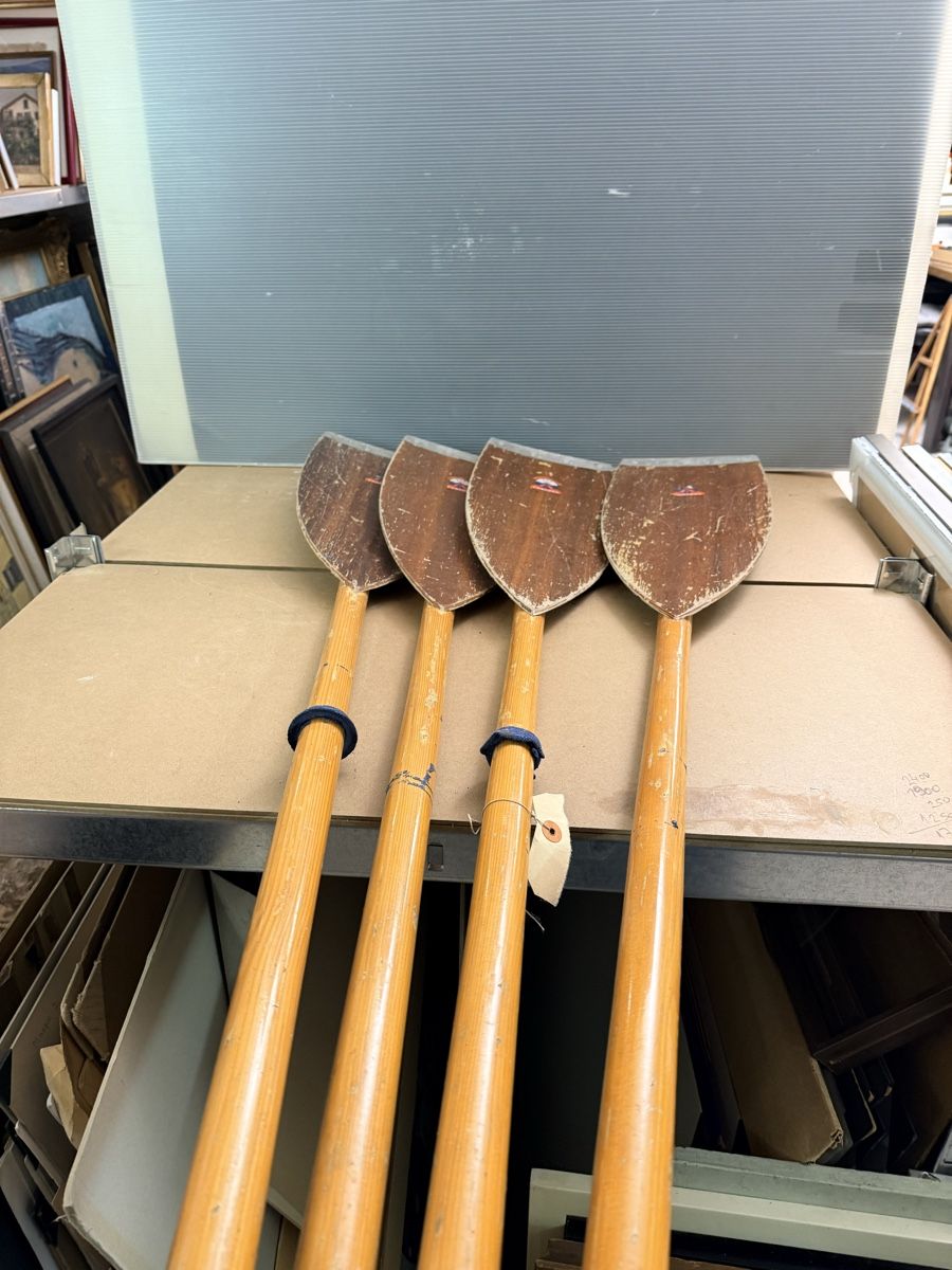 Bateaux pneumatiques & canoës: Vintage Holzpaddel – D'occasion à Solothurn par NUVICO 2
