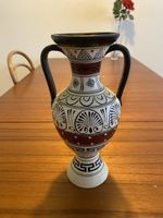 Griechische Vase, Sauras Archangelos Rhodos Handbemalt