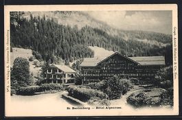 St. Beatenberg, Hotel Alpenrose im Schne