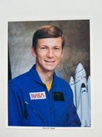 Weltraum OU Steven Nagel NASA Original Porträt 8*10 signiert