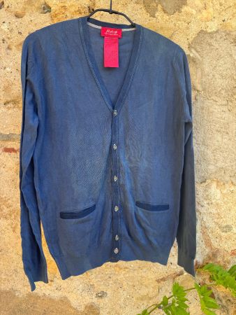 Cardigan homme coton S JOHN SMEDLEY 100% coton