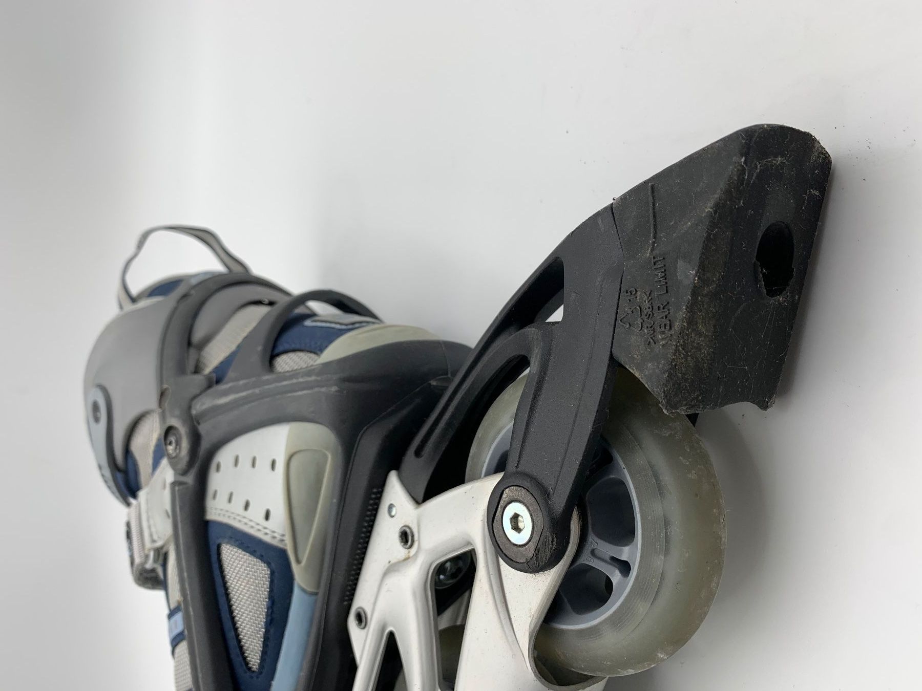 Pattini in linea & Pattini a rotelle: Rollerblade Inline Skates Gr. 41 blau/grau – Usato da Freidorf TG venduto da DOSE61 5