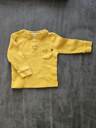 Langarmshirt Alana gelb Grösse 98 guter Zustand