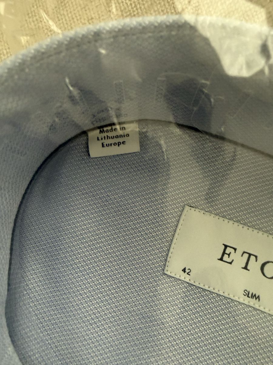 Hemden: Hemd ETON Slim blau  /  NEU/OVP – Neu und originalverpackt aus Schübelbach von Coopers6 4