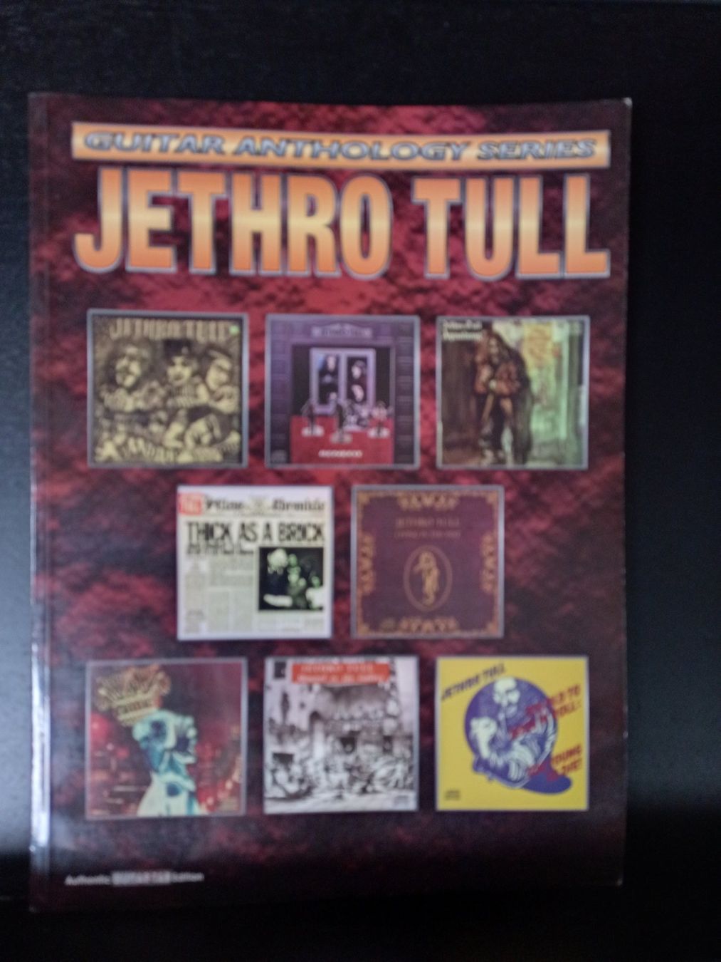 Bücher: Jethro Tull - Guitar Anthology Series - Authentic Guitar TAB – Gebraucht aus Bad Zurzach von BG1