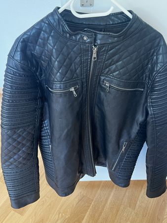 Coole Icono Lederjacke, Grösse XL - Top Zustand!