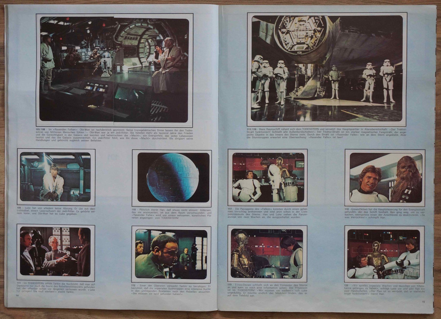 Panini Alben: Panini-Album Krieg der Sterne – Gebraucht aus Schindellegi von woneschi 5