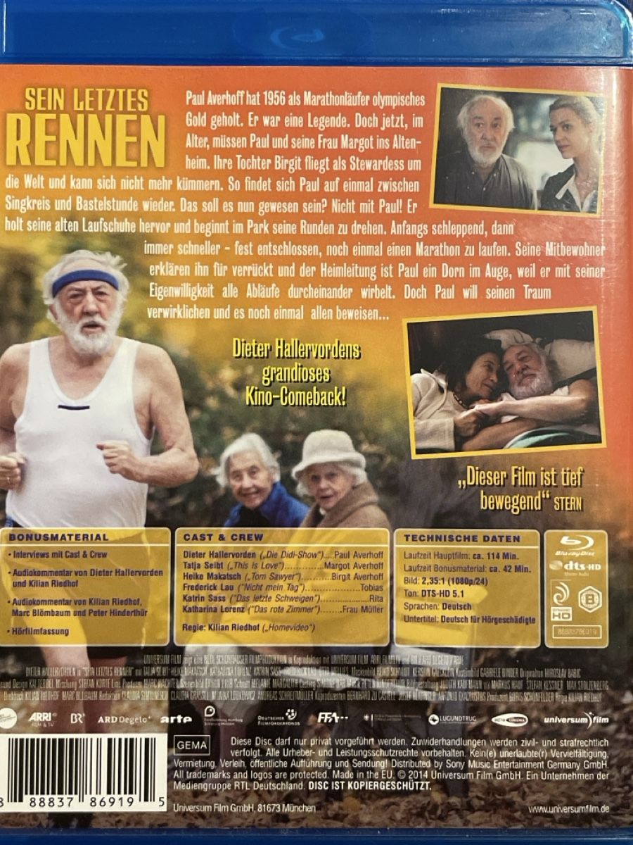 Tutti i DVDs: Sein letztes Rennen (2013) – Nuovo (secondo la descrizione) da Waldenburg venduto da Gonzo8 1