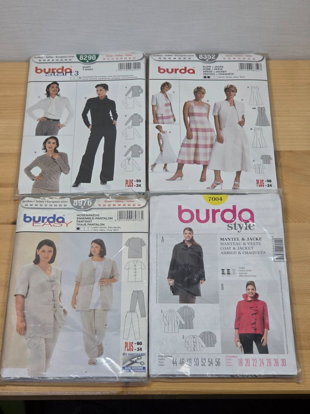 Cartamodelli: Set: 9 Burda Schnittmuster für Erwachsene – Usato da Wil SG venduto da gle_n2ty 1