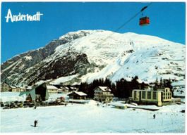 Andermatt - Luftseilbahn Andermatt--Gurschenalp