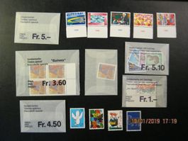 1996 Diverse Briefmarken  Postfrisch