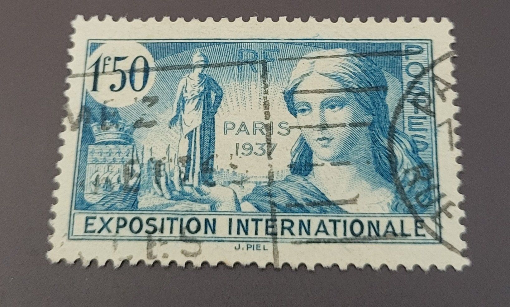 Tutti i francobolli: Frankreich 1937 briefmarke – Usato da St Gallen venduto da Stampsalshobby