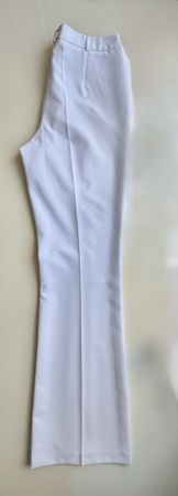 Elegante, weisse Stoffhose, Melrose, Gr. 80, neuwertig