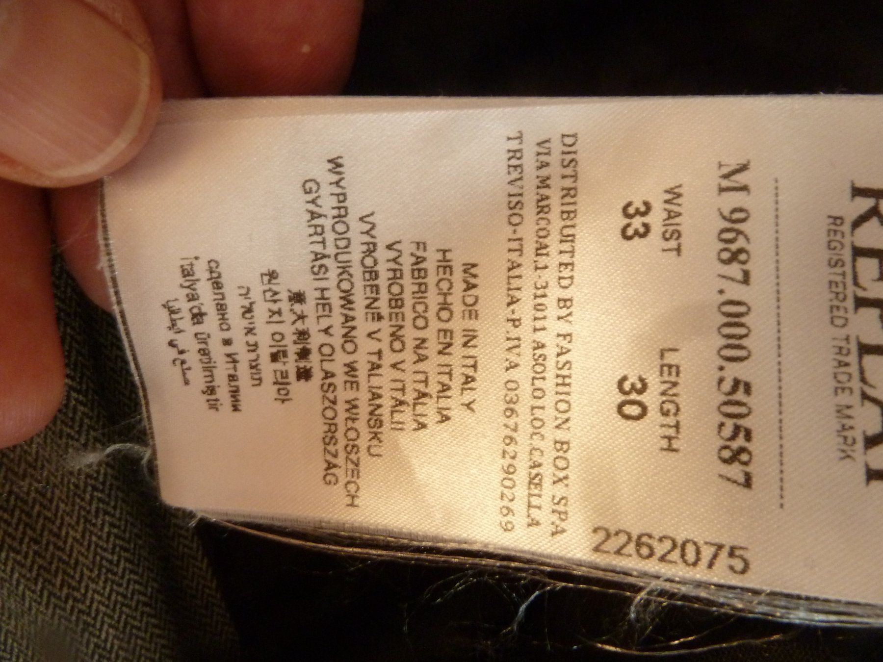 Replay Pantaloni: pantalon REPLAY – Nuovo e nell'imballaggio originale da Fontenais venduto da Vava68 1