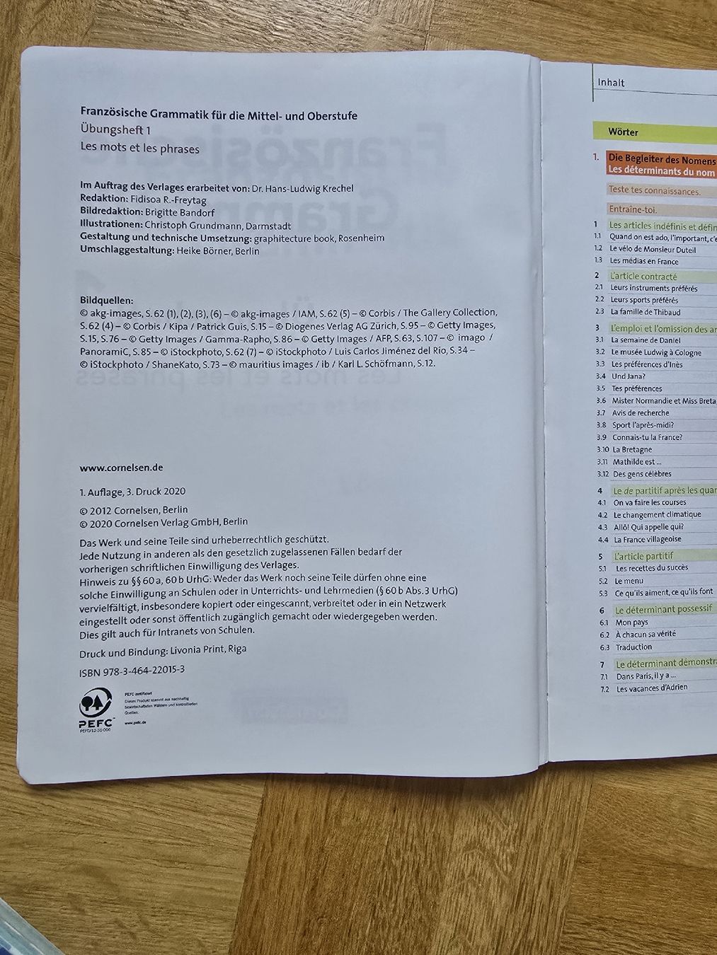 Libri: Französische Grammatik Übungsheft 1 – Usato da Rabius venduto da sar_r7ls 2