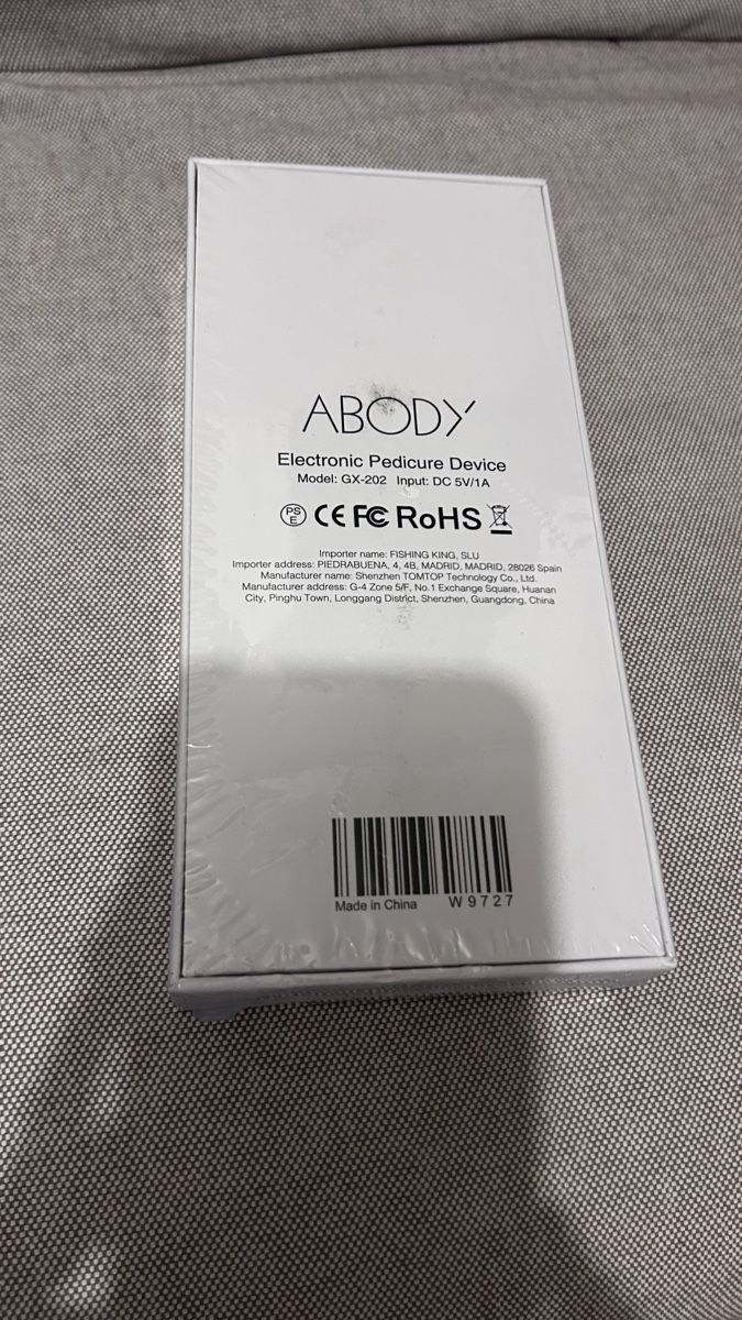 Pedicure: ABODY Electronic Pedicure Device GX-202 – Nuovo e nell'imballaggio originale da Genève venduto da Noemie.wrmsi