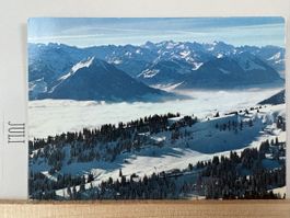 AK von Nebelmeer bei Unterwalden / Berner Alpen Panorama