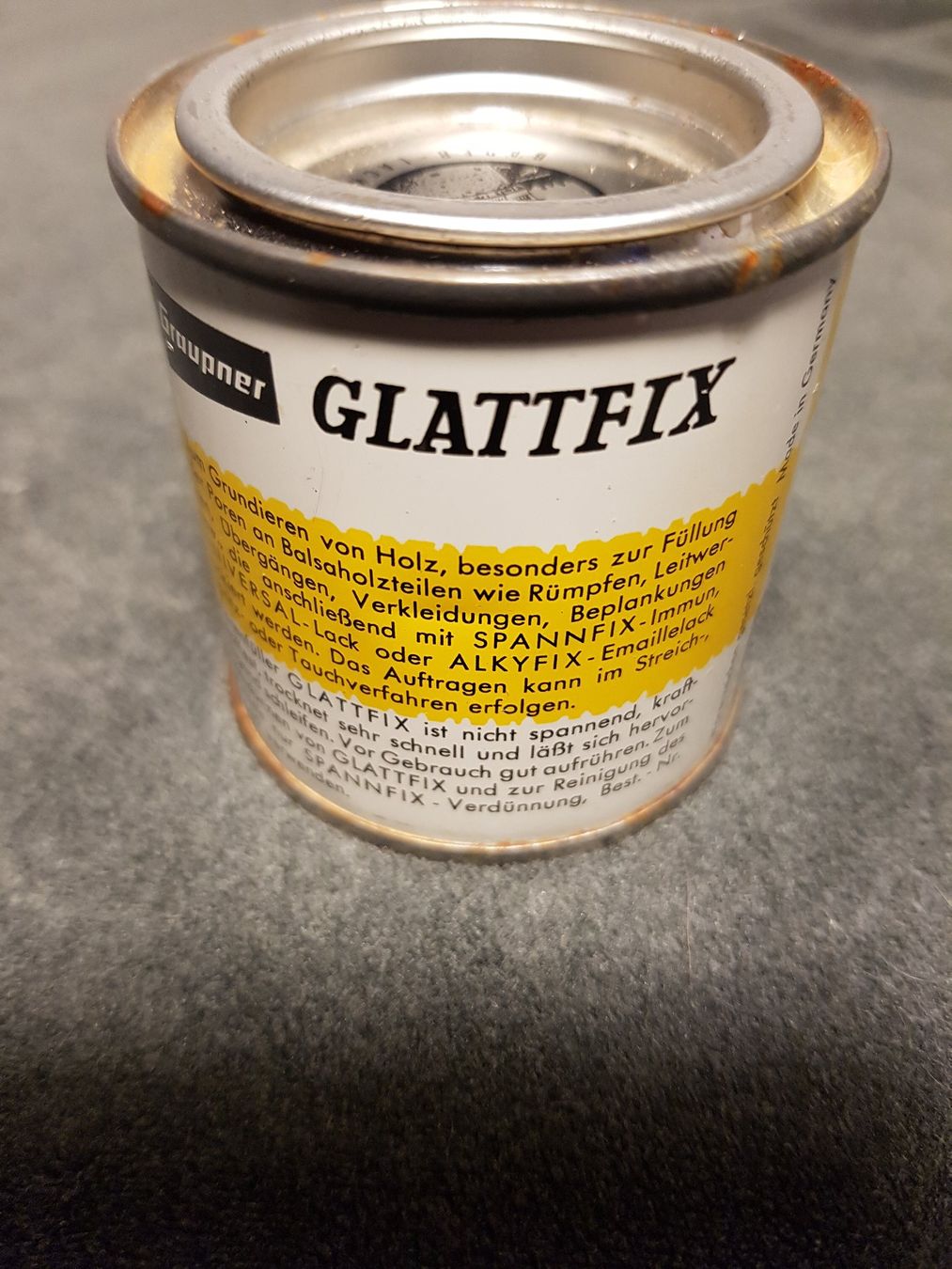 Tutti gli attrezzi: Dose Grauppner Glattfix Sammeln Modellbau – Usato da Othmarsingen venduto da chrampfi01 1