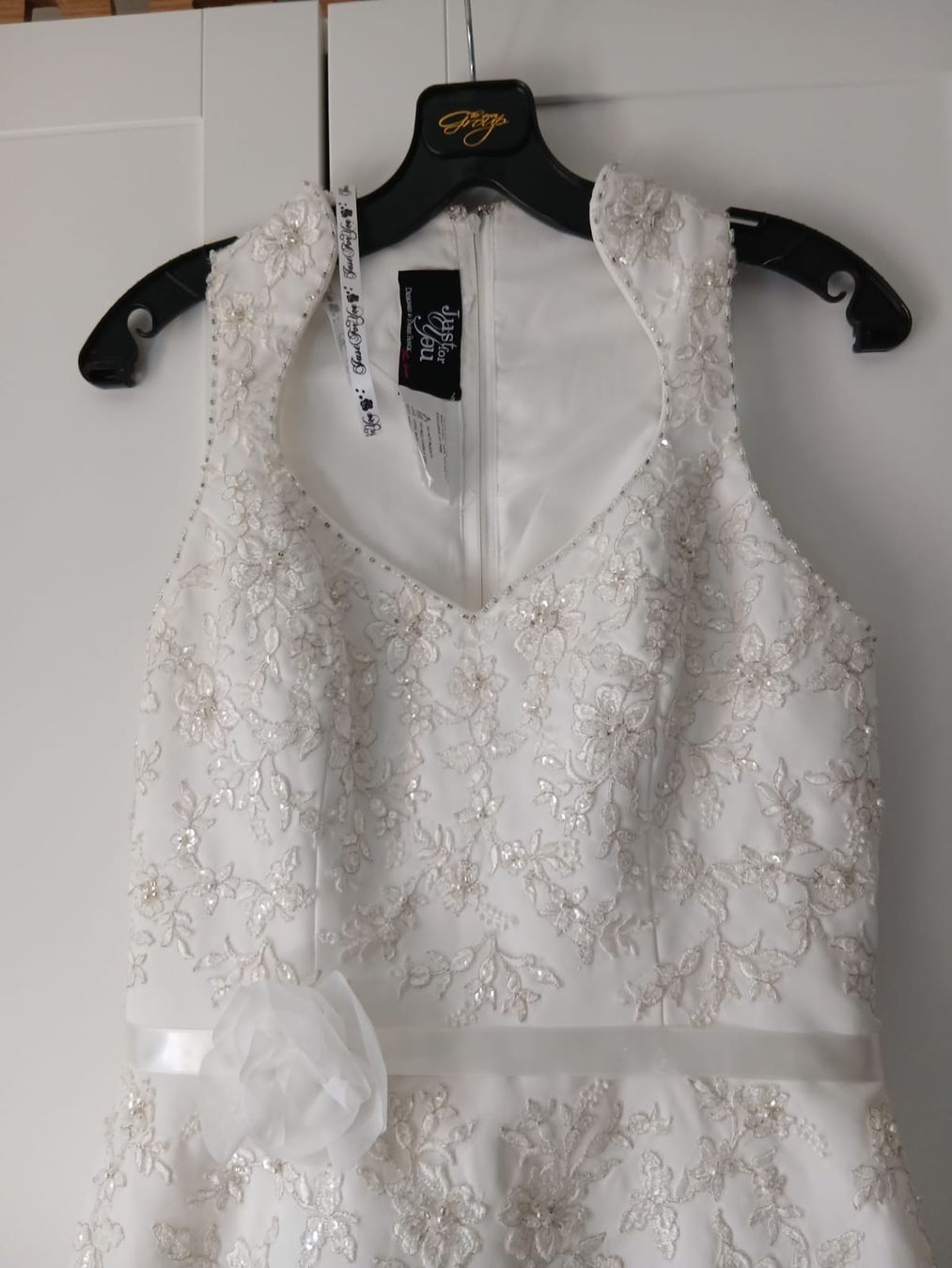 Vestiti: Superbe robe de mariée élégante, taille 36-38 neuve – Nuovo e nell'imballaggio originale da Monthey venduto da Bubuline 3