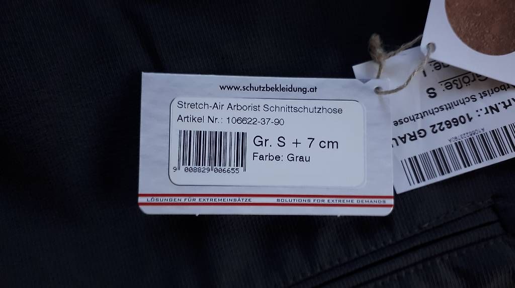Pantaloni: Pfanner Arborist Schnittschutzhose – Usato da Madiswil venduto da Kwon02 1