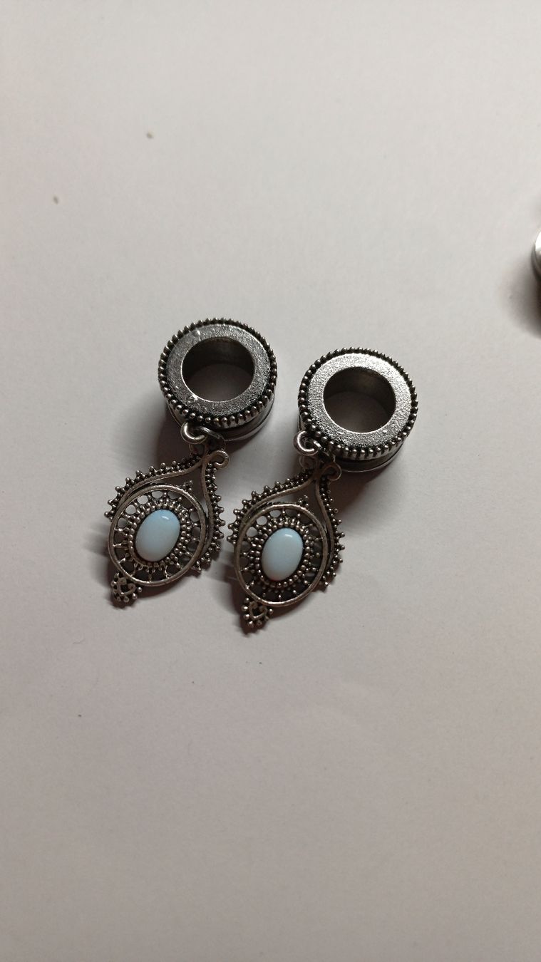 Ohrringe & -stecker: Tunnels, silber Set Gr. 14mm – Gebraucht aus Kriens von Nikamii 1