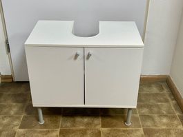 Waschbeckenunterschrank weiss gebraucht ab 1.-