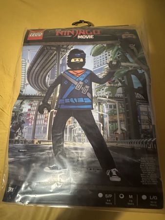 LEGO Ninjago Movie Kostüm blauer Ninja Gr. M