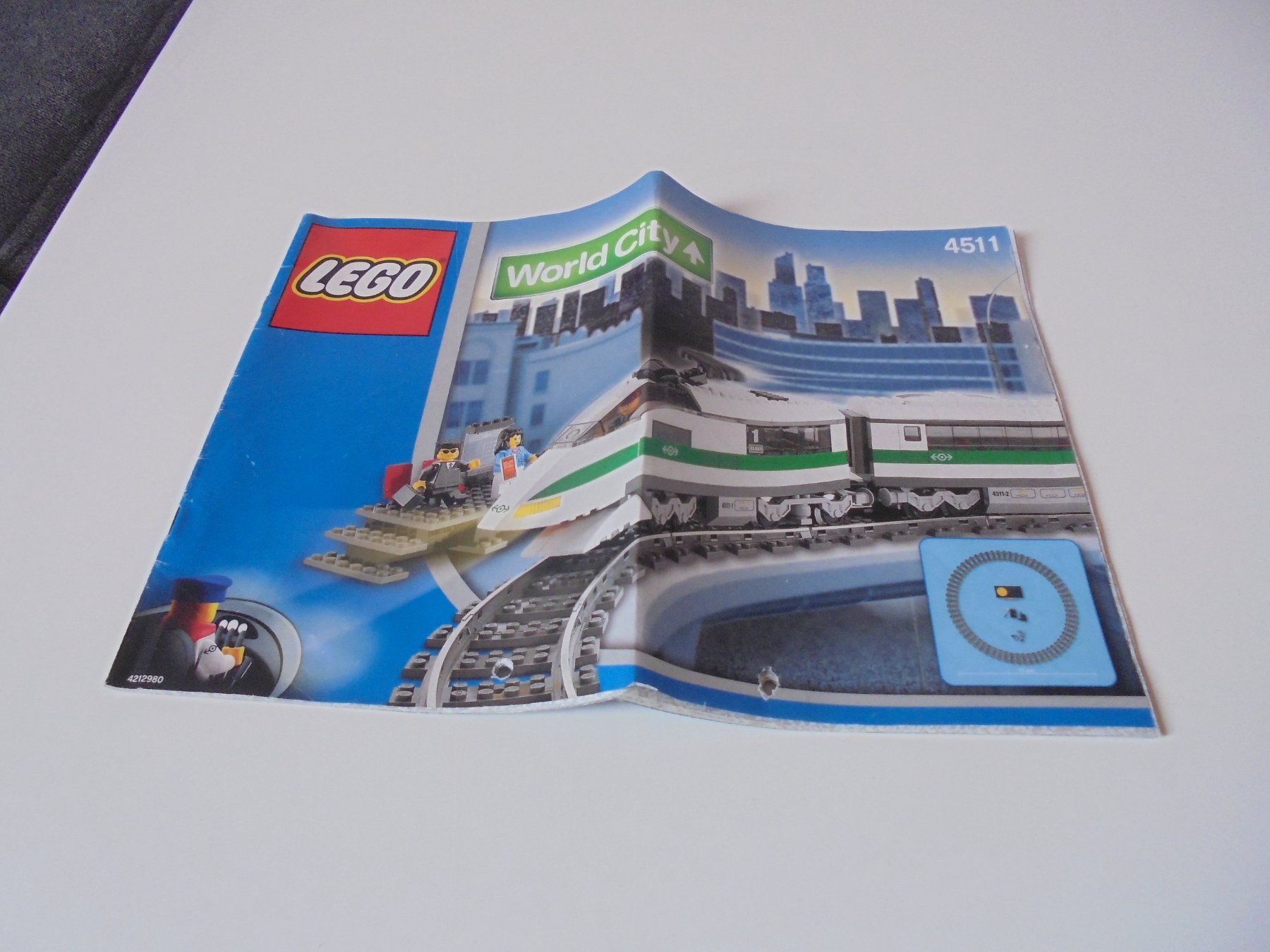 Lego Giocattoli: LEGO - EISENBAHN - ANLEITUNG - 4511 – Usato da Gelterkinden venduto da ajdt4