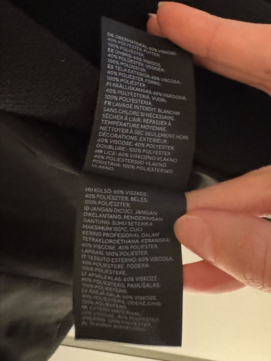 H&M Completi & Tailleur: Blazer, schwarz, Grösse L – Usato da Emmenbrücke venduto da Florentina27 4