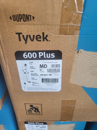 Dupont Tyvek 600 Plus Schutzanzug Grösse MD 100 Stück