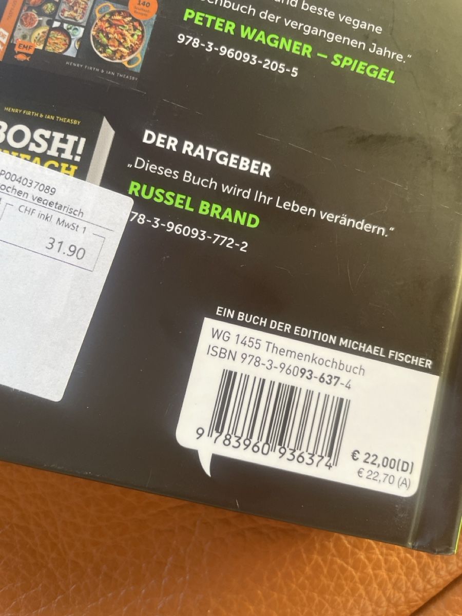 Libri: Kochbuch vegan – Nuovo (secondo la descrizione) da Freidorf TG venduto da ibipatria 3