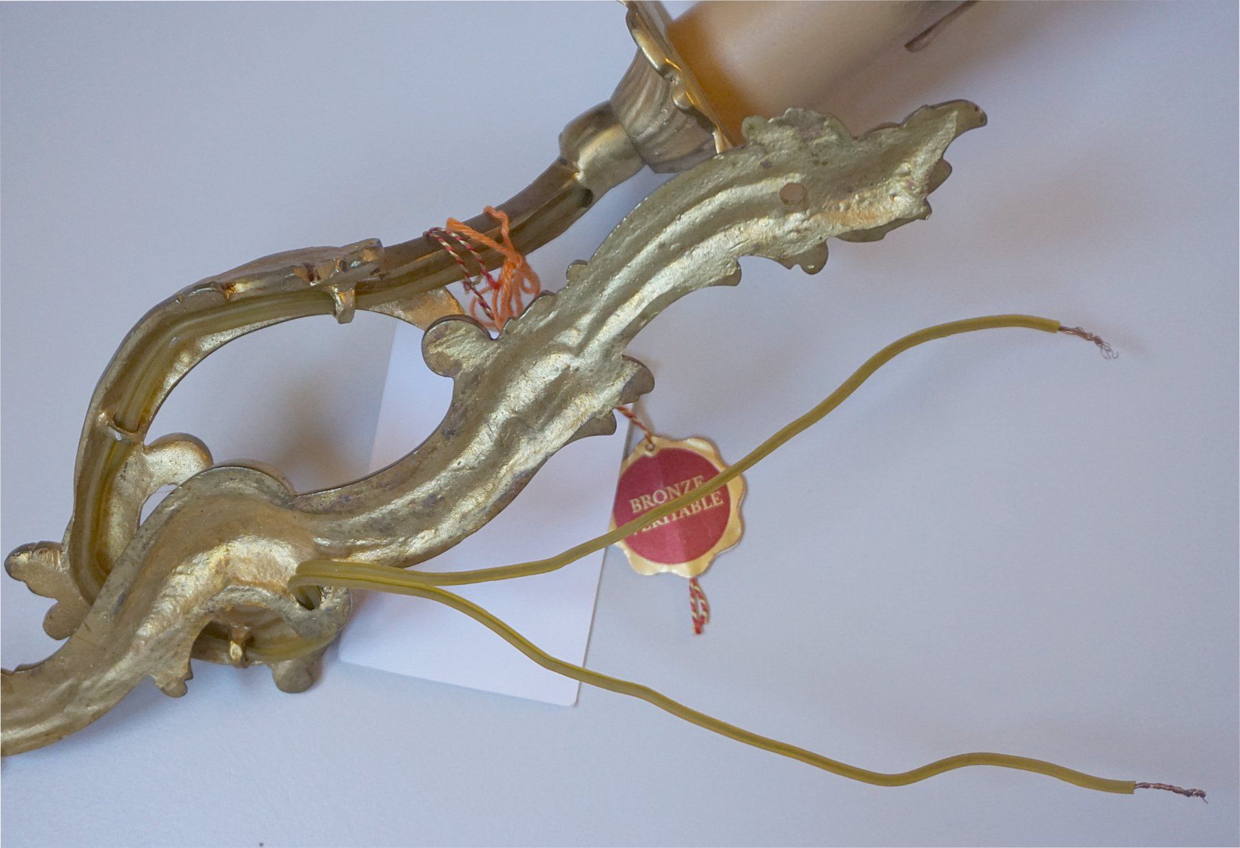 Lampade: Wandleuchte Barock, Bronze – Nuovo (secondo la descrizione) da Giswil venduto da sowo60 9