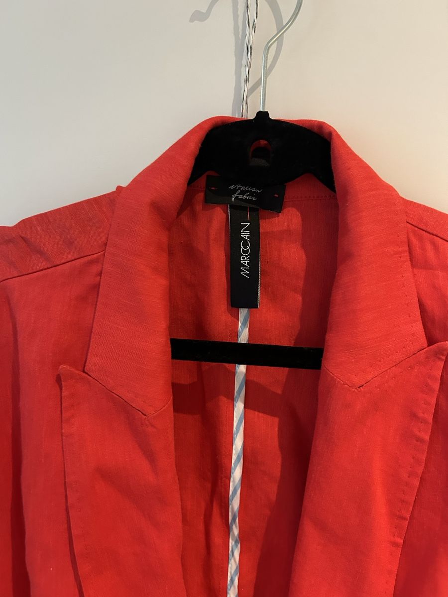 Marc Cain Giacche: Marc Cain Blazer rot Grösse N3 – Nuovo (secondo la descrizione) da Wettingen venduto da Trini16 1