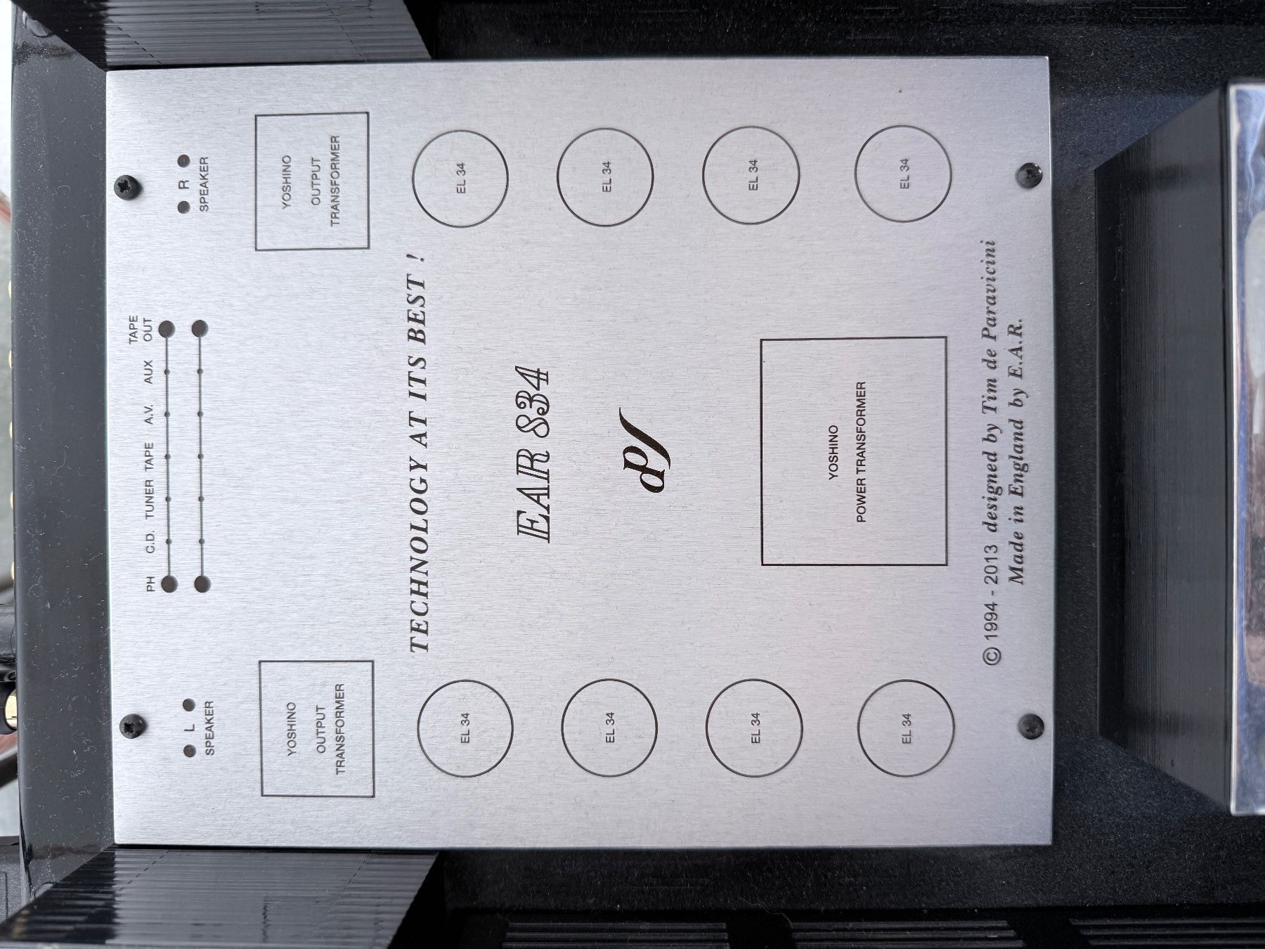 Amplificatori: EAR 834 Röhrenverstärker – Usato da Biberstein venduto da Oliver3551 2