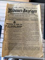 Nidauer Anzeiger, Schweizer Zeitung von 1939