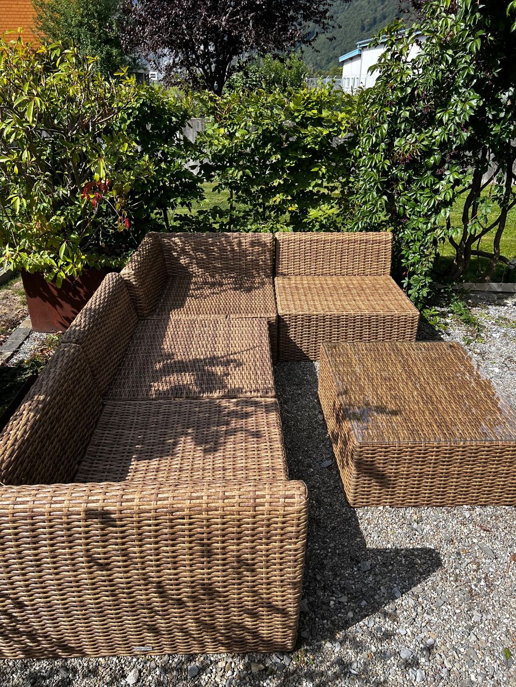 Divani: Lounge Set Rattan – Usato da Walenstadt venduto da Hutbach 3