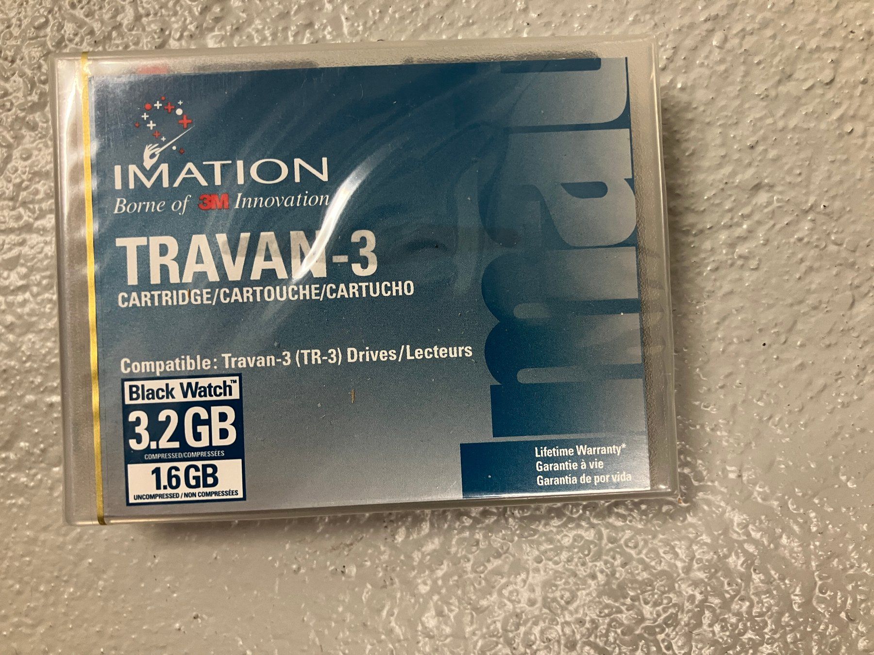 Dischi rigidi: Imation Travan-3 Black Watch 3.2GB Speichermedium neu – Nuovo e nell'imballaggio originale da Wetzikon ZH venduto da Herbi_58