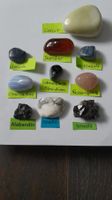 10er Set Trommelsteine mit seltenem Alabandin: Set 67