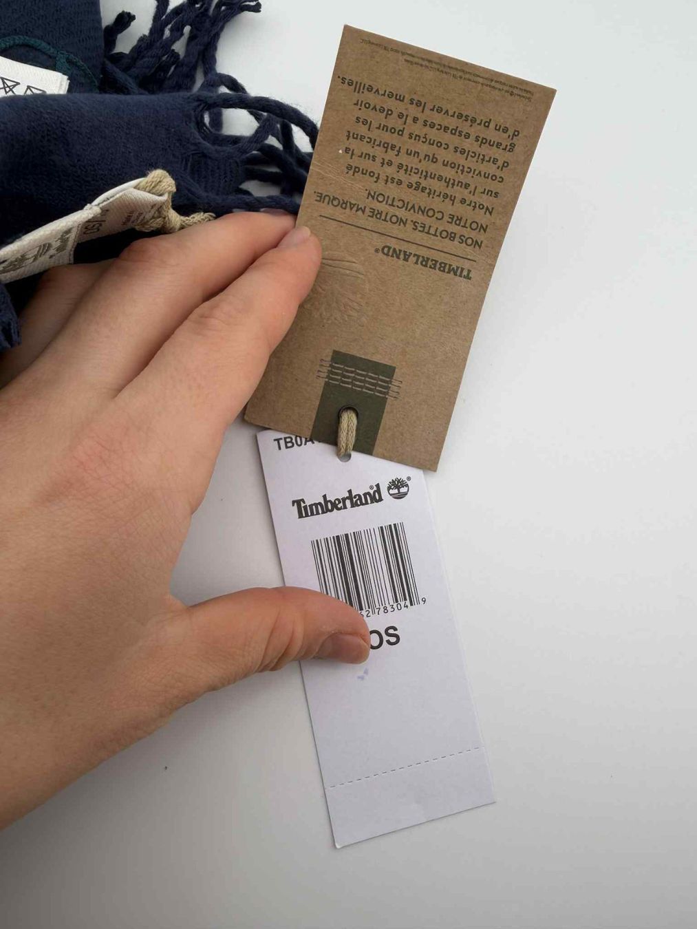 Timberland Foulard & Sciarpe: Timberland Schal Marineblau neue ✅ – Nuovo e nell'imballaggio originale da Riehen venduto da edu_92w7 7