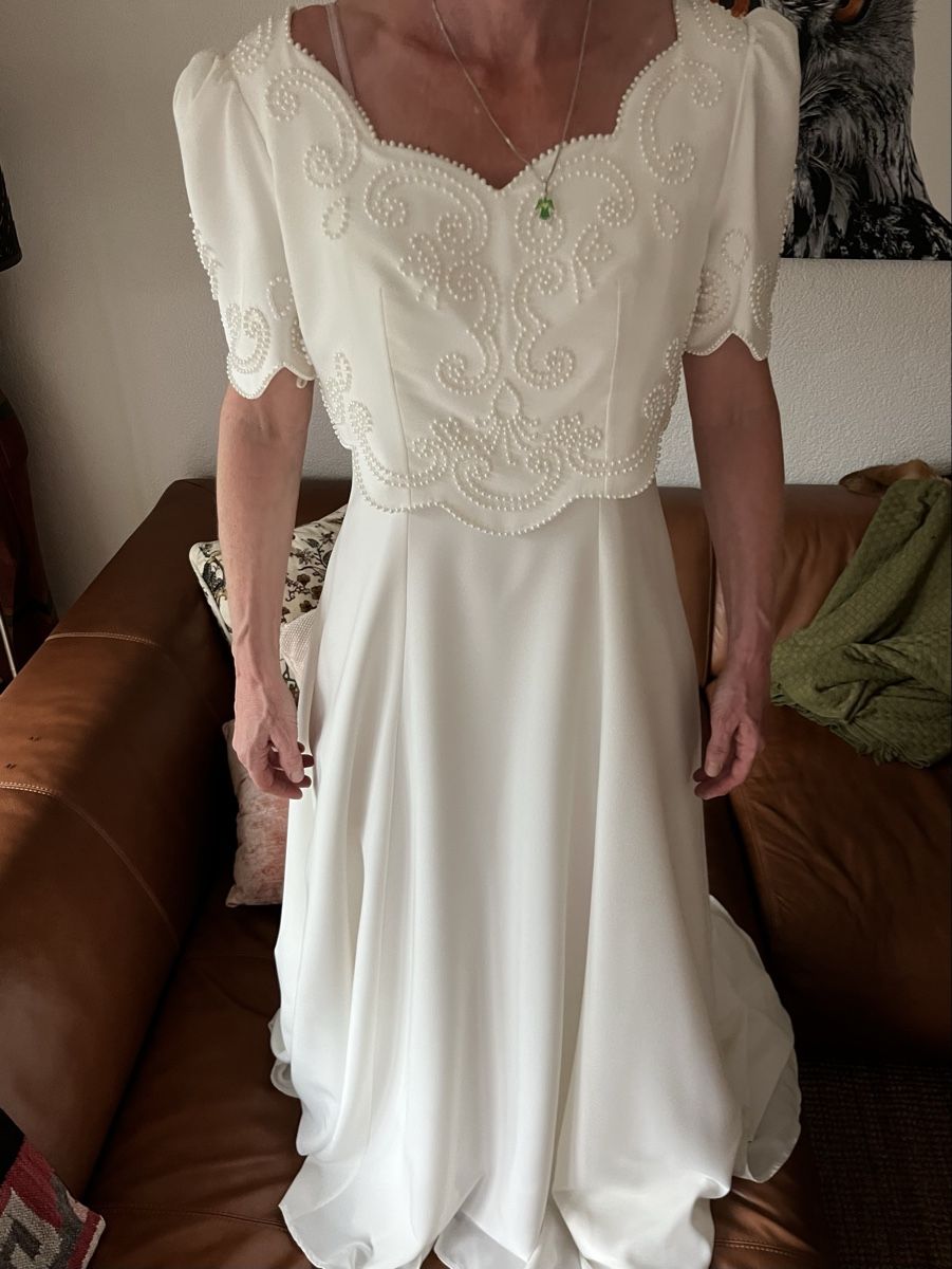 Vestiti: Brautkleid, Grösse 36/38 – Usato da Haldenstein venduto da Gigathlon4 5