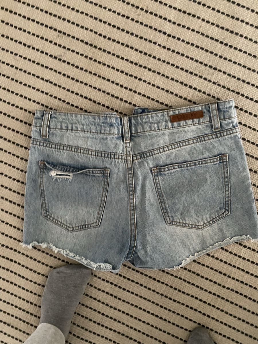 Jeans: Jeans Shorts Lost Ink mit Perlen – Usato da Zürich venduto da yae56 2
