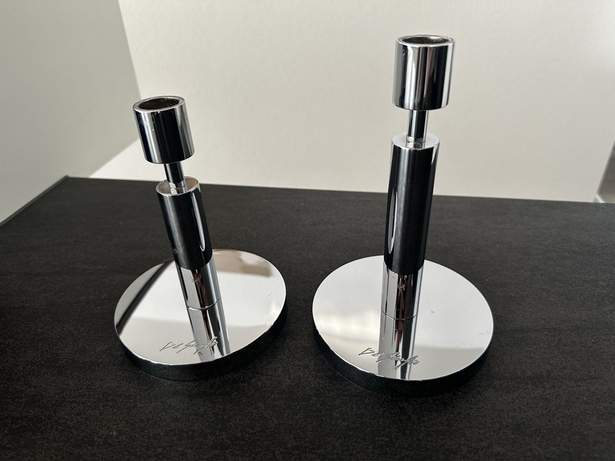 Portacandele: Original De Giorgio Designer-Kerzenständer 2 Stck. – Usato da Eglisau venduto da Brewster1 1