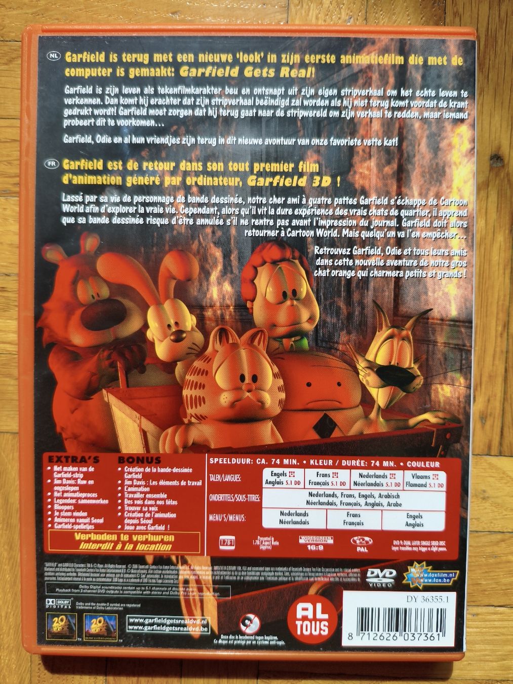 Alle DVDs: Garfield 3D gets real – Gebraucht aus Renens VD von kollar7 1