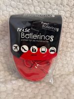 Rote Reise Ballerinas, Gr. 39/40, neu & perfekt für Reise!