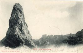 Säntis  AI  -   Wagenlücke       um 1905