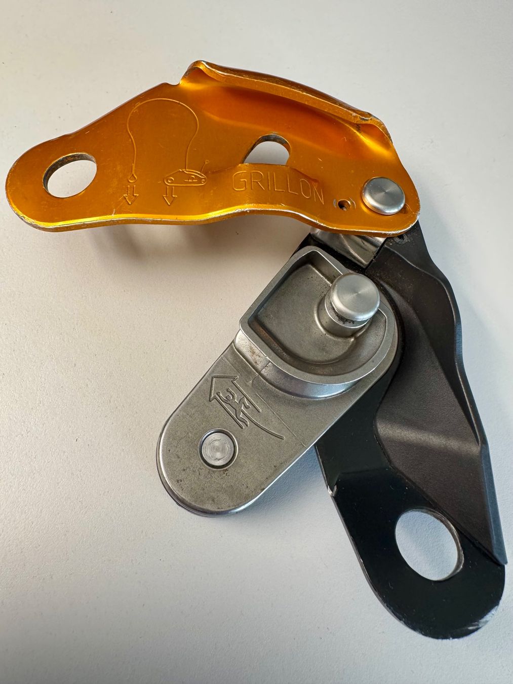 Petzl Attrezzatura da arrampicata: Petzl GRILLON nur Gerät – Usato da Rothenthurm venduto da WalterliTell 2