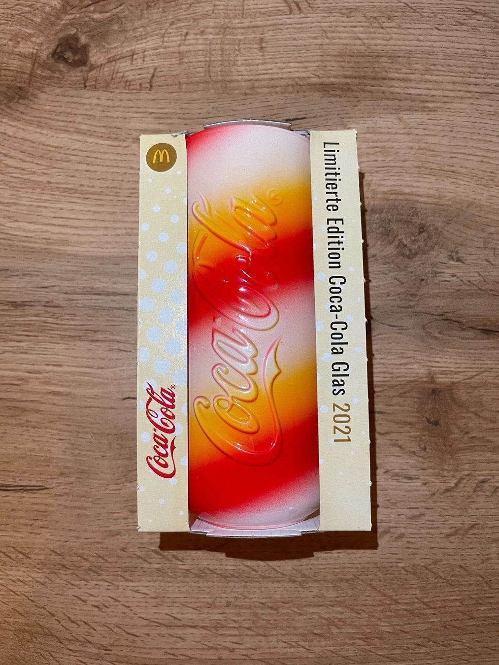 Coca-Cola Bicchieri: Limited Edition Coca-Cola Glas Mcdonalds – Nuovo e nell'imballaggio originale da Oberburg venduto da Serbus 3